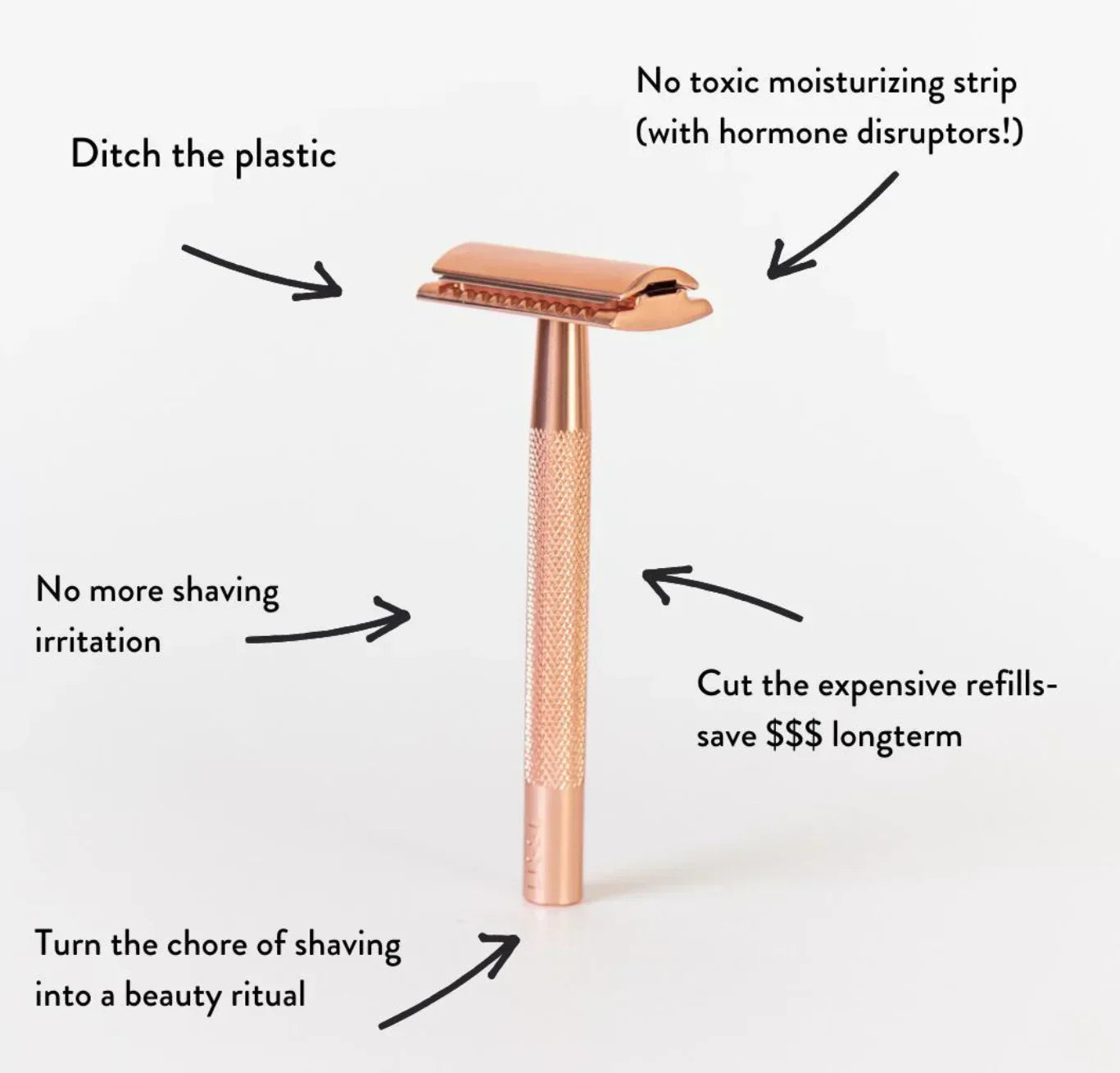 The Safety Razor™ + FREE 10 Blades